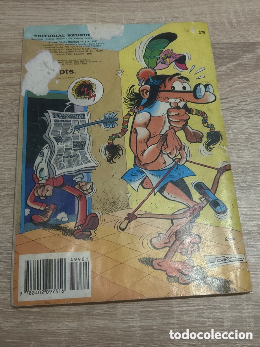 Tebeos: Mortadelo y Filem&oacute;n n&uacute;m 279 primera edici&oacute;n - Foto 3