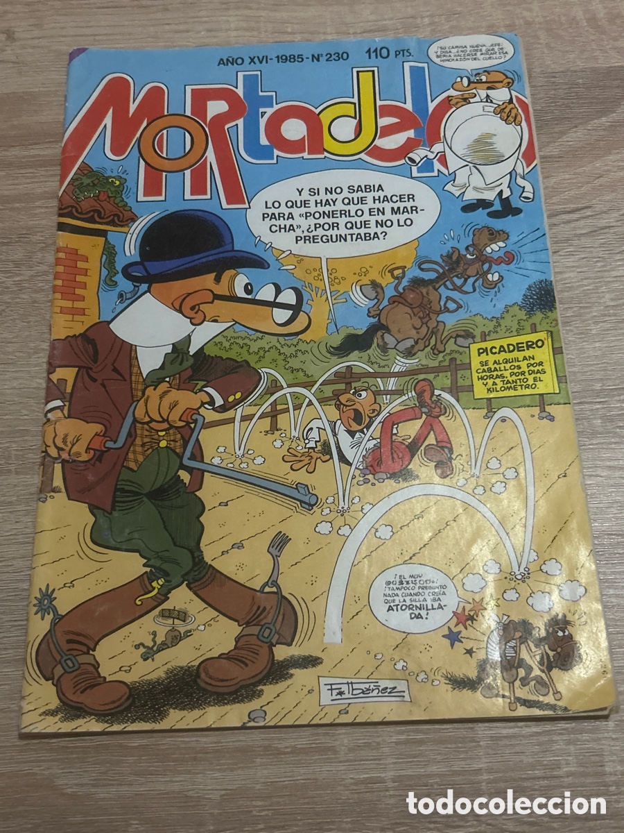 Tebeos: Mortadelo n&uacute;m 230 a&ntilde;o 1985 - Foto 1