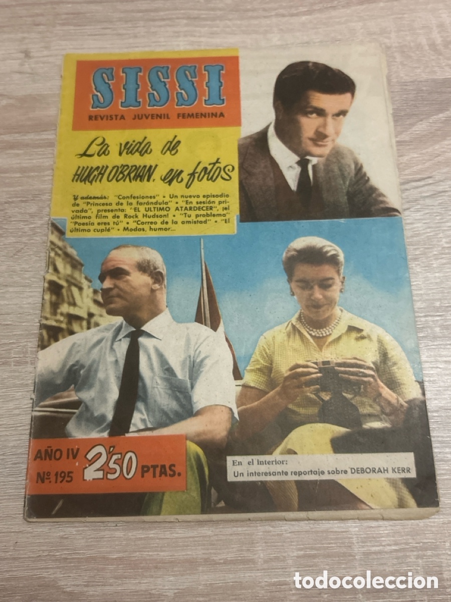 Giornalini: SISSI N&ordm; 195,REVISTA FEMENINA,ED.BRUGUERA