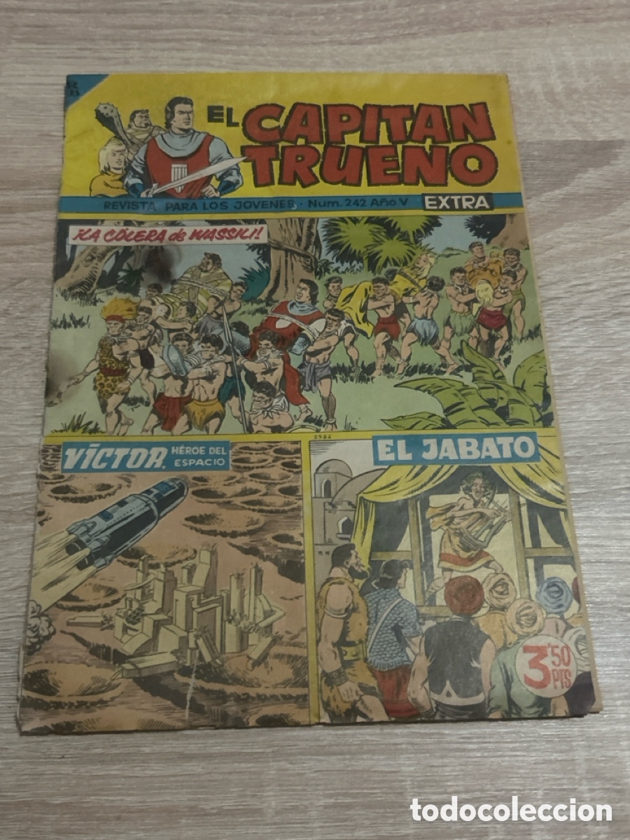 Tebeos: EL CAPITAN TRUENO EXTRA - N&ordm; 242 - BRUGUERA