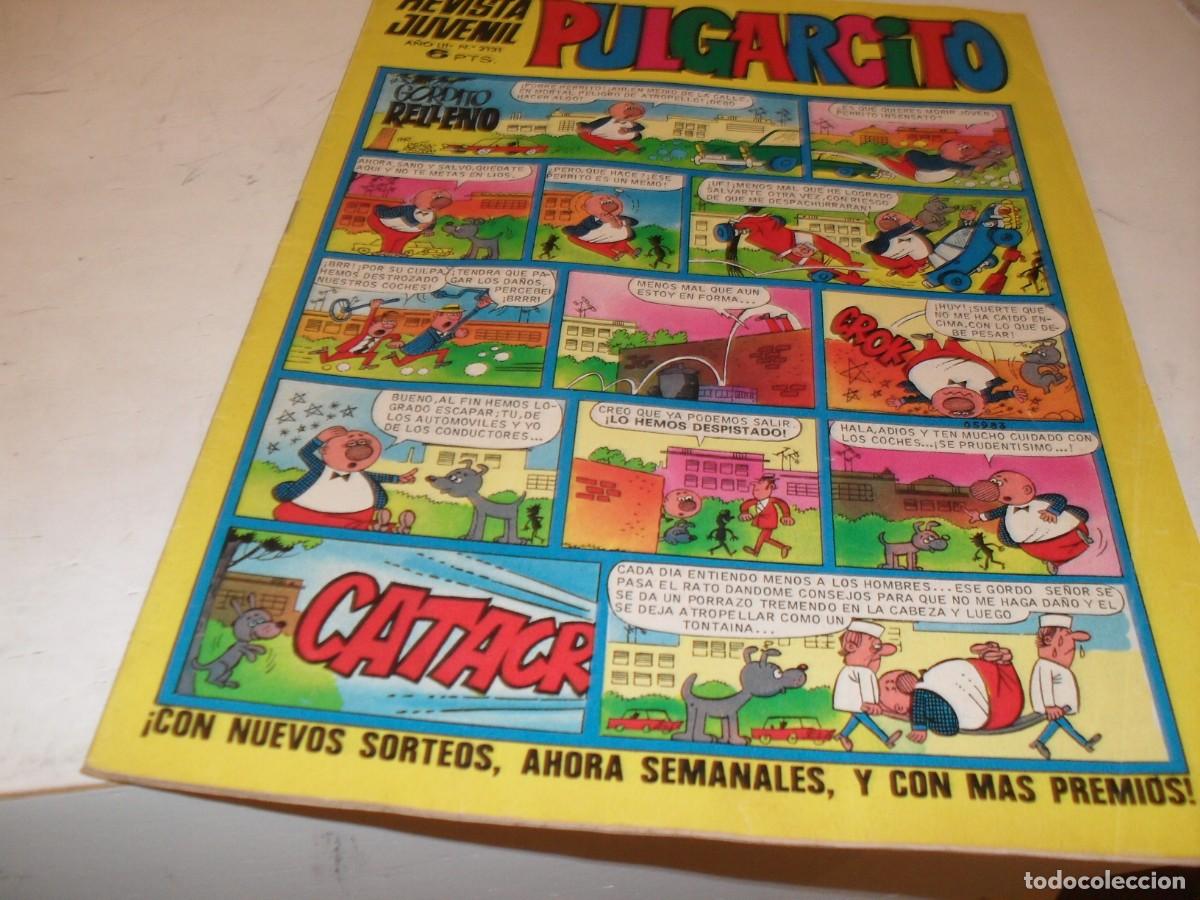 Tebeos: PULGARCITO N&ordm; 2131,CON LOS BILLETES DE 100,250 Y 500 MORTADELOS,DE 2597.BRUGUERA,1947