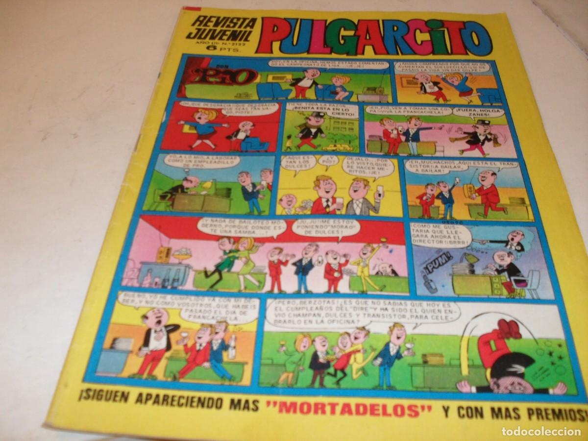 Tebeos: PULGARCITO N&ordm; 2123,CON LOS BILLETES DE 25,25 Y 10 MORTADELOS,DE 2597.BRUGUERA,1947