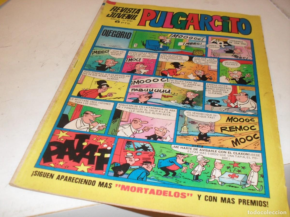 Tebeos: PULGARCITO N&ordm; 2121,SIN LOS BILLETES DE 50,10 Y 5 MORTADELOS,DE 2597.BRUGUERA,1947