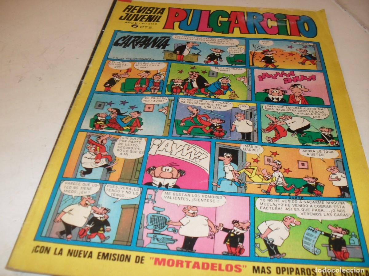 Tebeos: PULGARCITO N&ordm; 2120,SIN LOS BILLETES DE MORTADELOS,DE 2597.BRUGUERA,1947