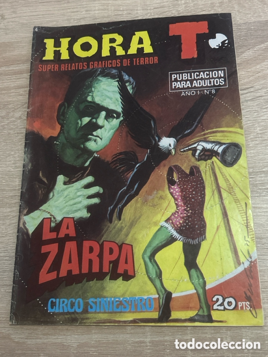 Tebeos: Hora T s&uacute;per relatos de terror n&uacute;m 8