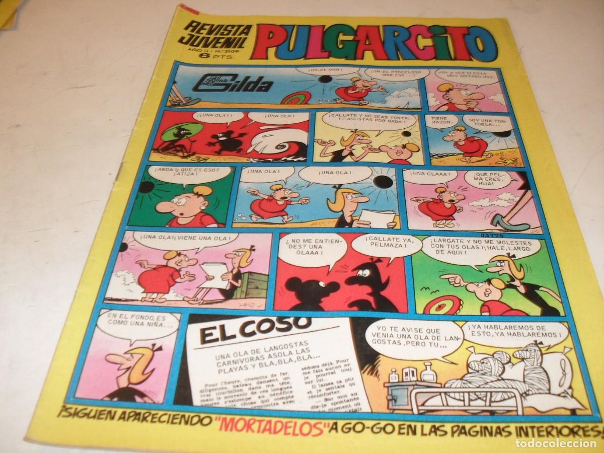 Tebeos: PULGARCITO N&ordm; 2109,CON BILLETES DE MORTADELOS,DE 2597.BRUGUERA,1947