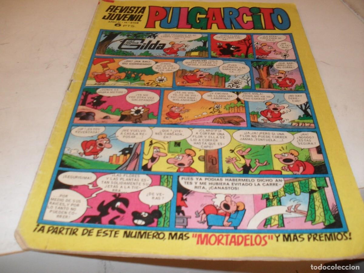 Tebeos: PULGARCITO N&ordm; 2108,SIN BILLETES DE MORTADELOS,DE 2597.BRUGUERA,1947