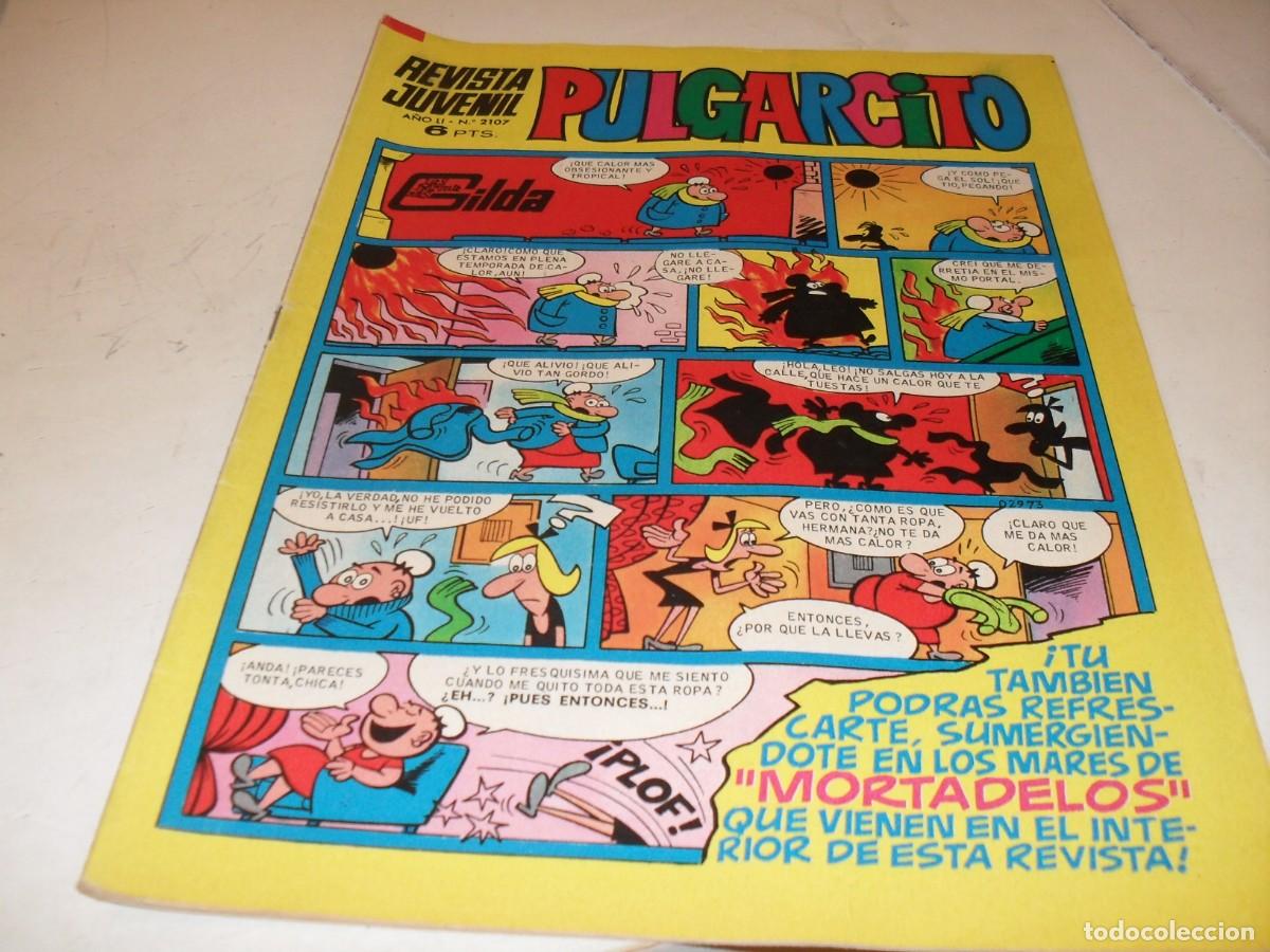 Tebeos: PULGARCITO N&ordm; 2107,SIN BILLETES DE MORTADELOS,DE 2597.BRUGUERA,1947