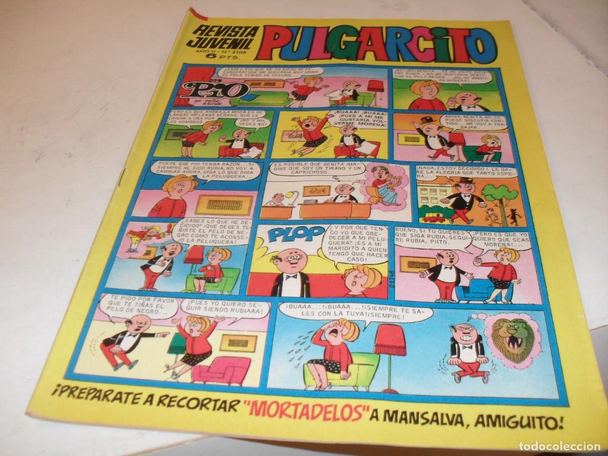 Tebeos: PULGARCITO N&ordm; 2106,SIN BILLETES DE MORTADELOS,DE 2597.BRUGUERA,1947