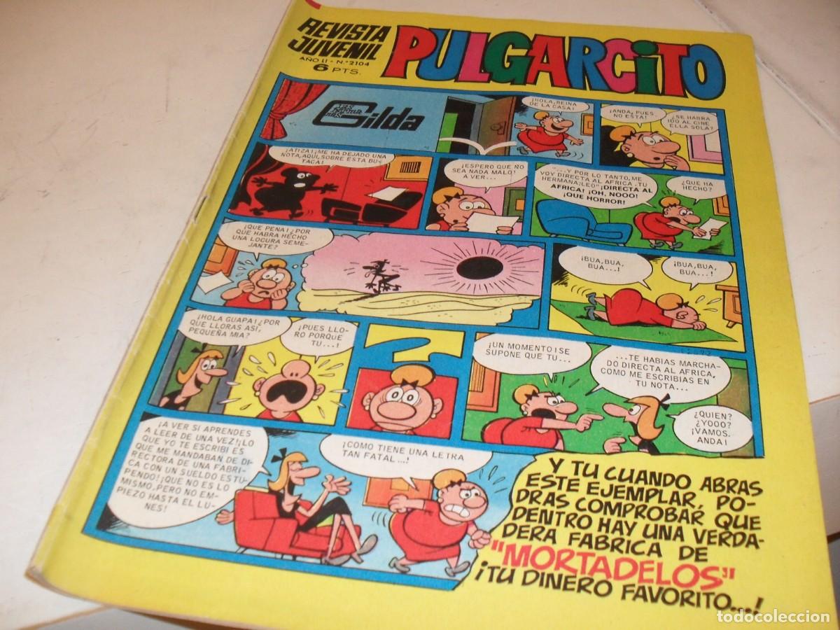 Tebeos: PULGARCITO N&ordm; 2104,SIN BILLETES DE MORTADELOS,DE 2597.BRUGUERA,1947