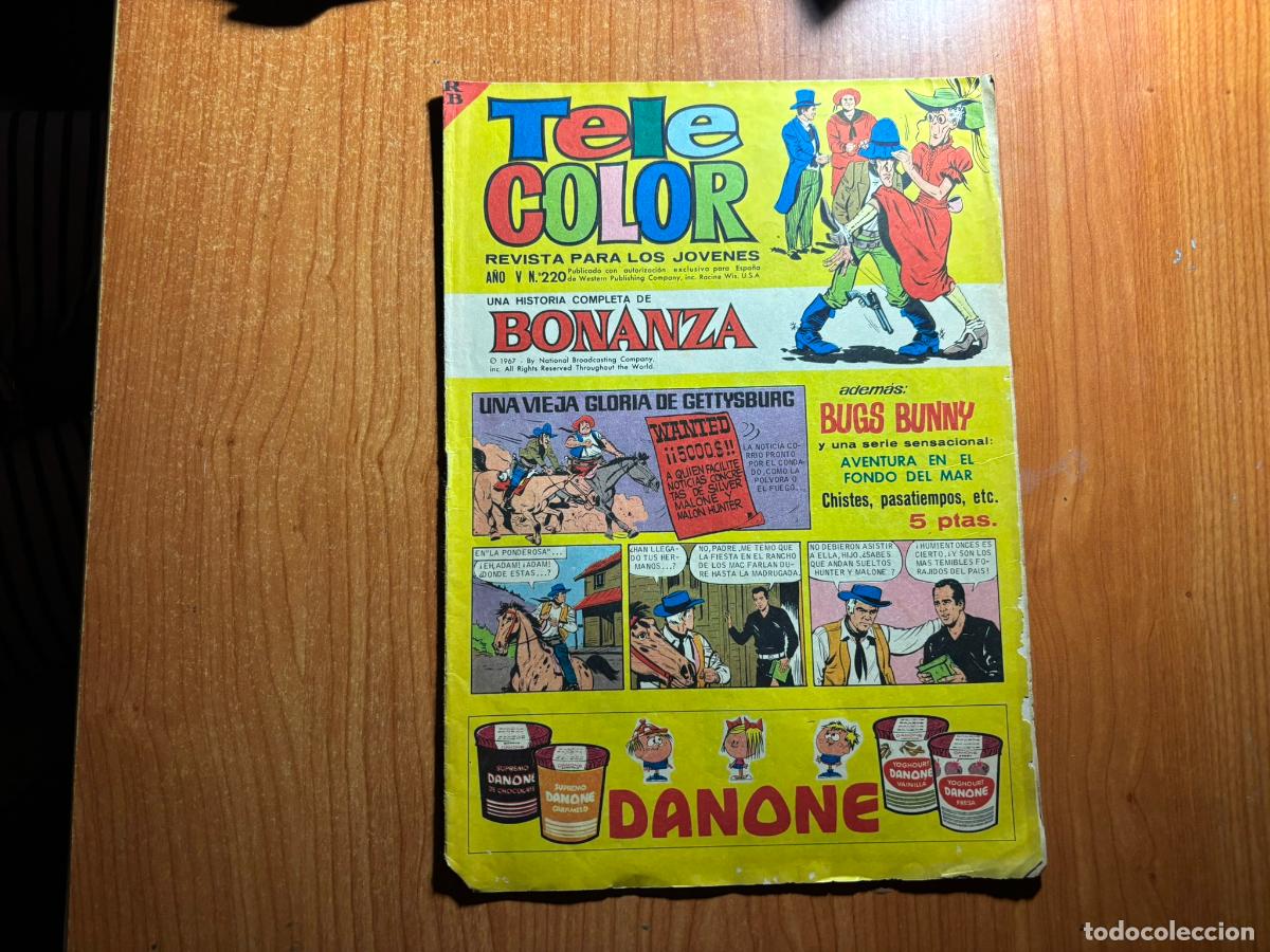 Tebeos: TELE COLOR N&ordm; 220 AVENTURAS FONDO DEL MAR EDITORIAL BRUGUERA