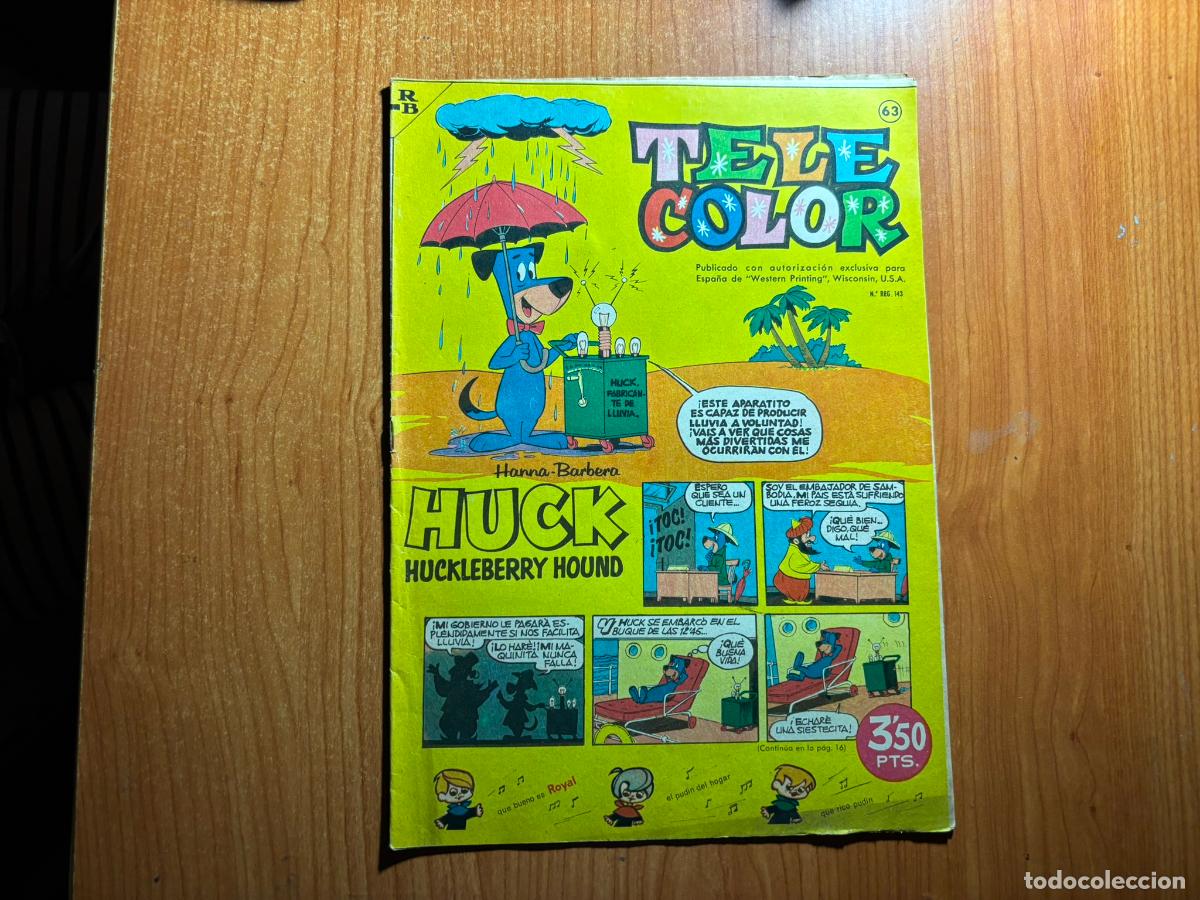 Tebeos: TELE COLOR N&ordm; 63 EDITORIAL BRUGUERA