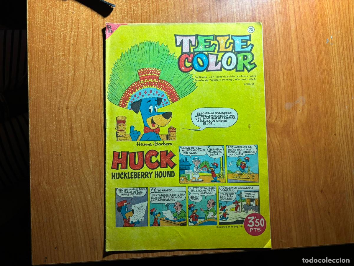 Tebeos: TELE COLOR N&ordm; 72 EDITORIAL BRUGUERA