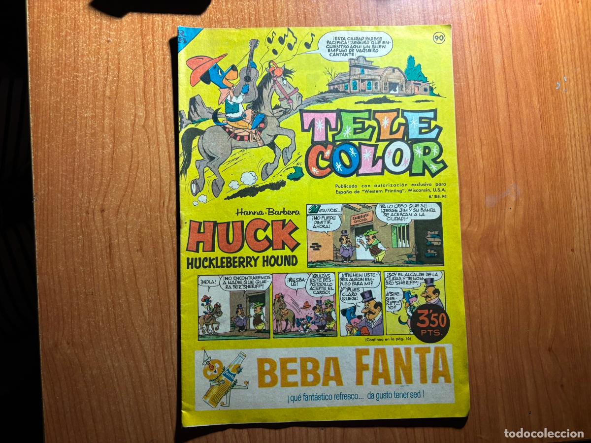 Tebeos: TELE COLOR N&ordm; 90 EDITORIAL BRUGUERA