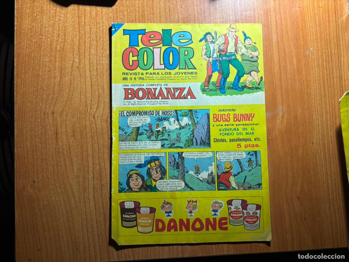 Tebeos: TELE COLOR N&ordm; 196 AVENTURA FONDO MAR EDITORIAL BRUGUERA