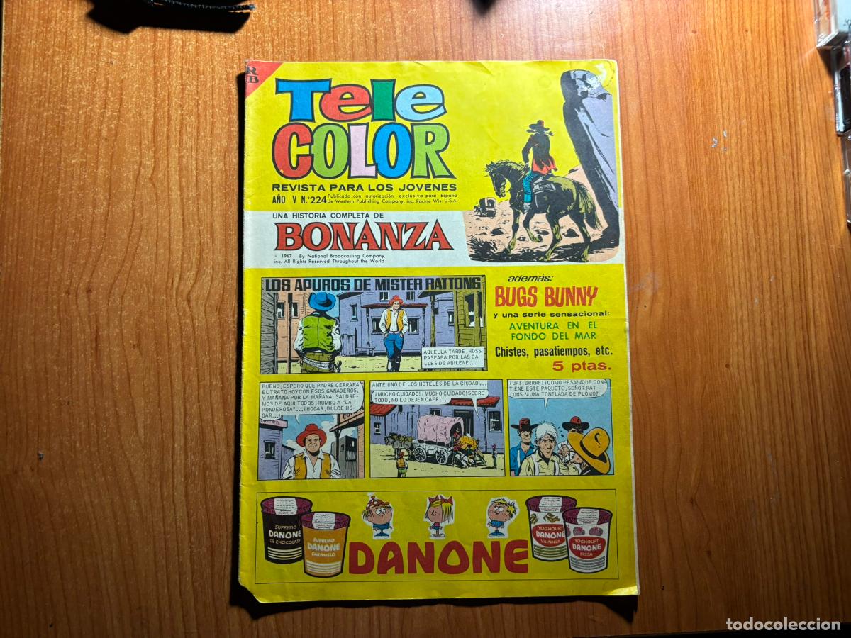 Tebeos: TELE COLOR N&ordm; 224 AVENTURA FONDO MAR EDITORIAL BRUGUERA