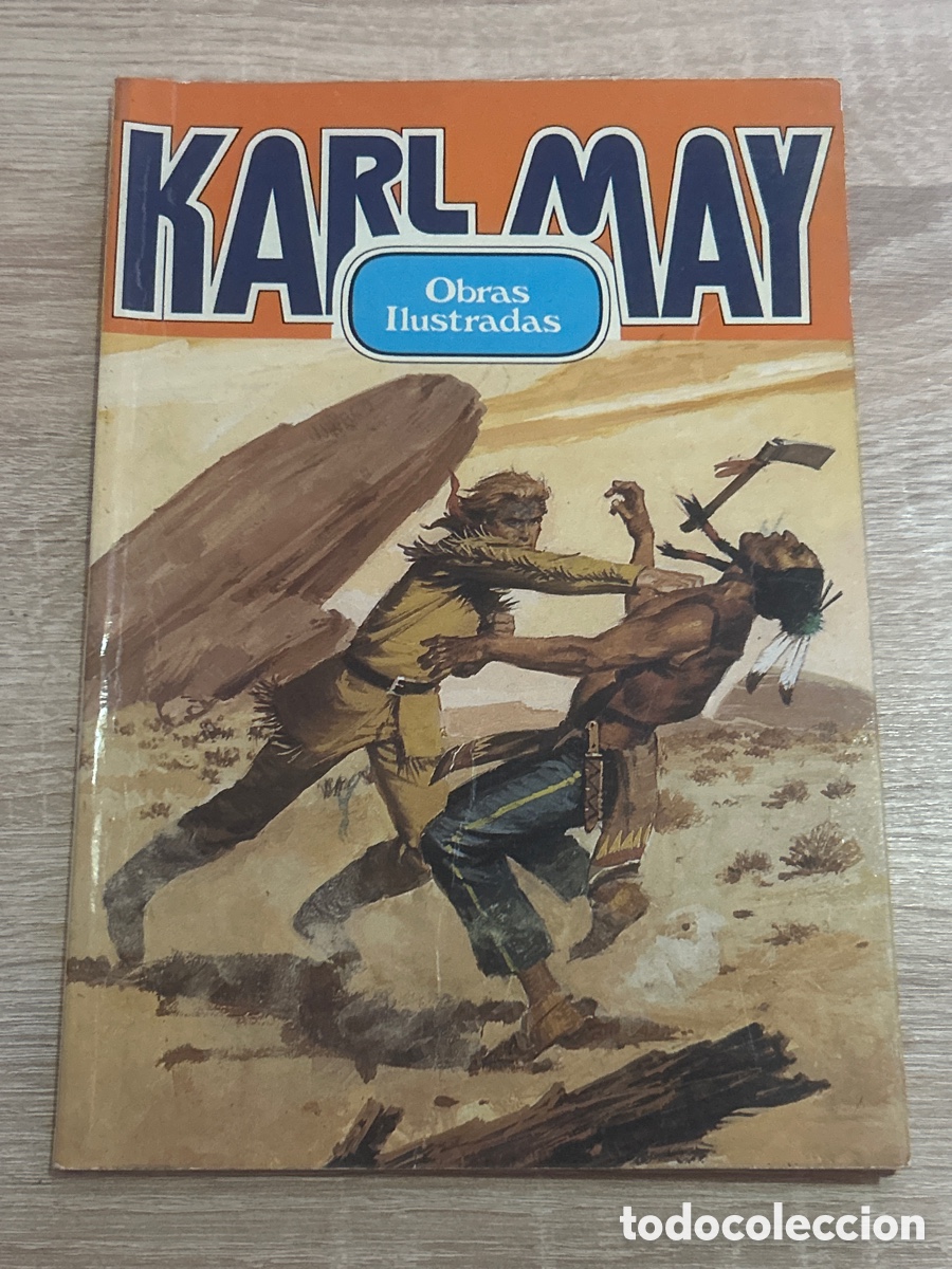 Tebeos: KARL MAY OBRAS ILUSTRADAS NUMERO 1. EDITORIAL BRUGUERA 1982