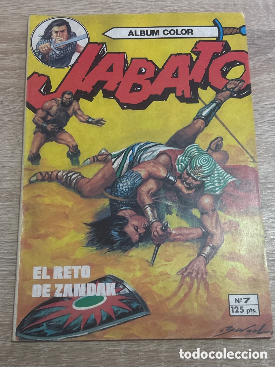 Tebeos: Jabato n&uacute;m 7 &aacute;lbum color