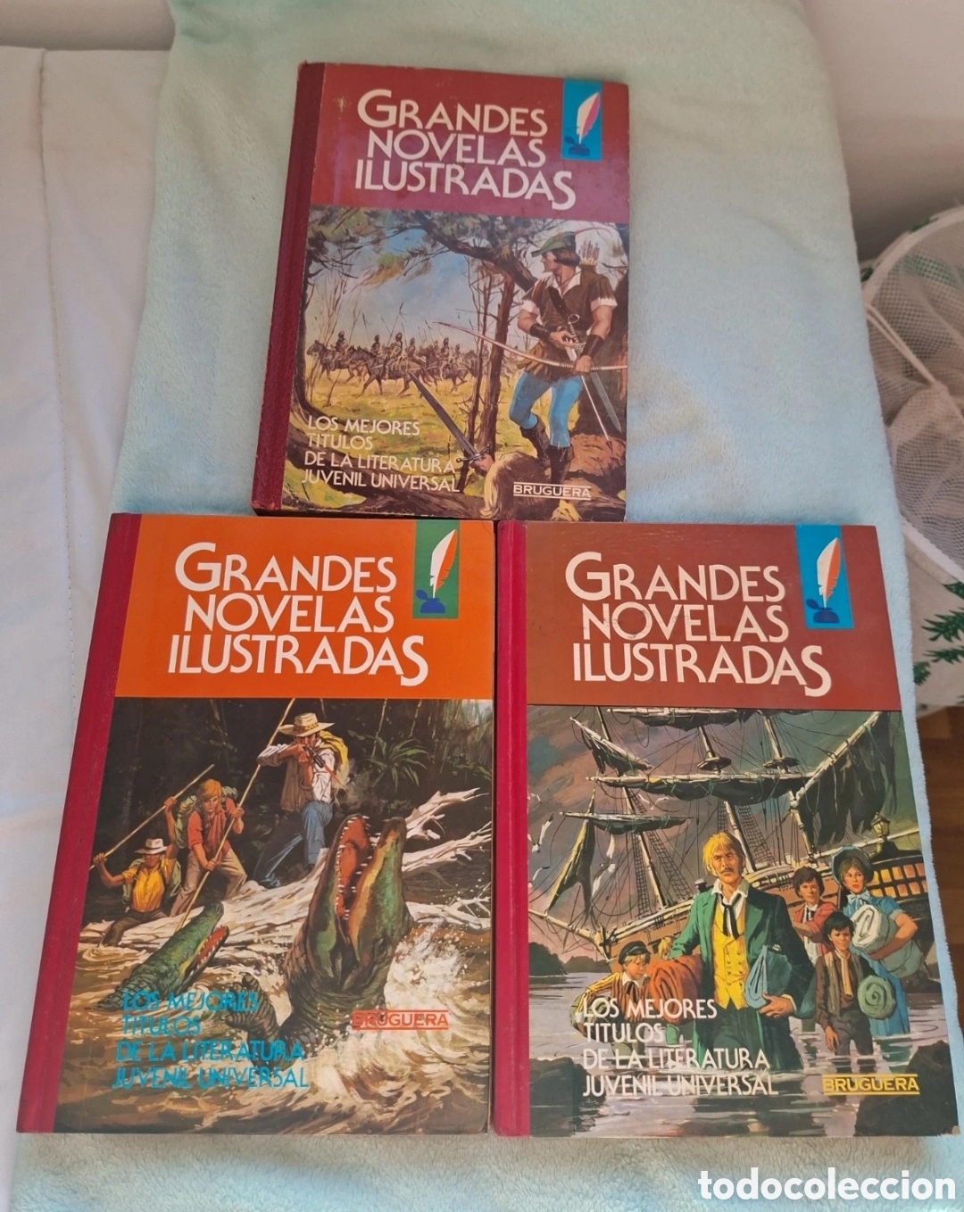 Tebeos: 3 Tomos Grandes Novelas Ilustradas