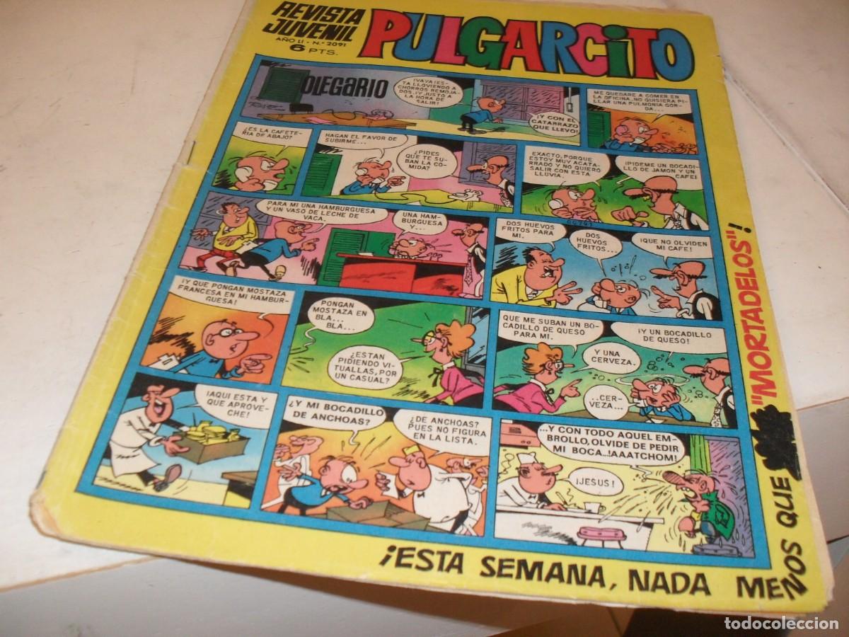 Tebeos: PULGARCITO N&ordm; 2091,SIN BILLETES DE MORTADELOS,DE 2597.BRUGUERA,1947