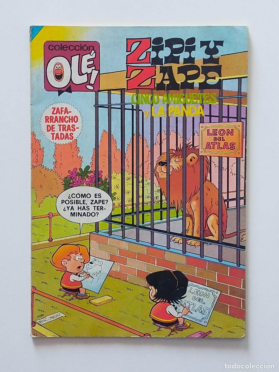 Tebeos: Colecci&oacute;n OLE - ZIPI Y ZAPE, CINCO AMIGUETES Y LA PANDA N&ordm; 185 - Editorial Bruguera 3&ordf; Edici&oacute;n 1985