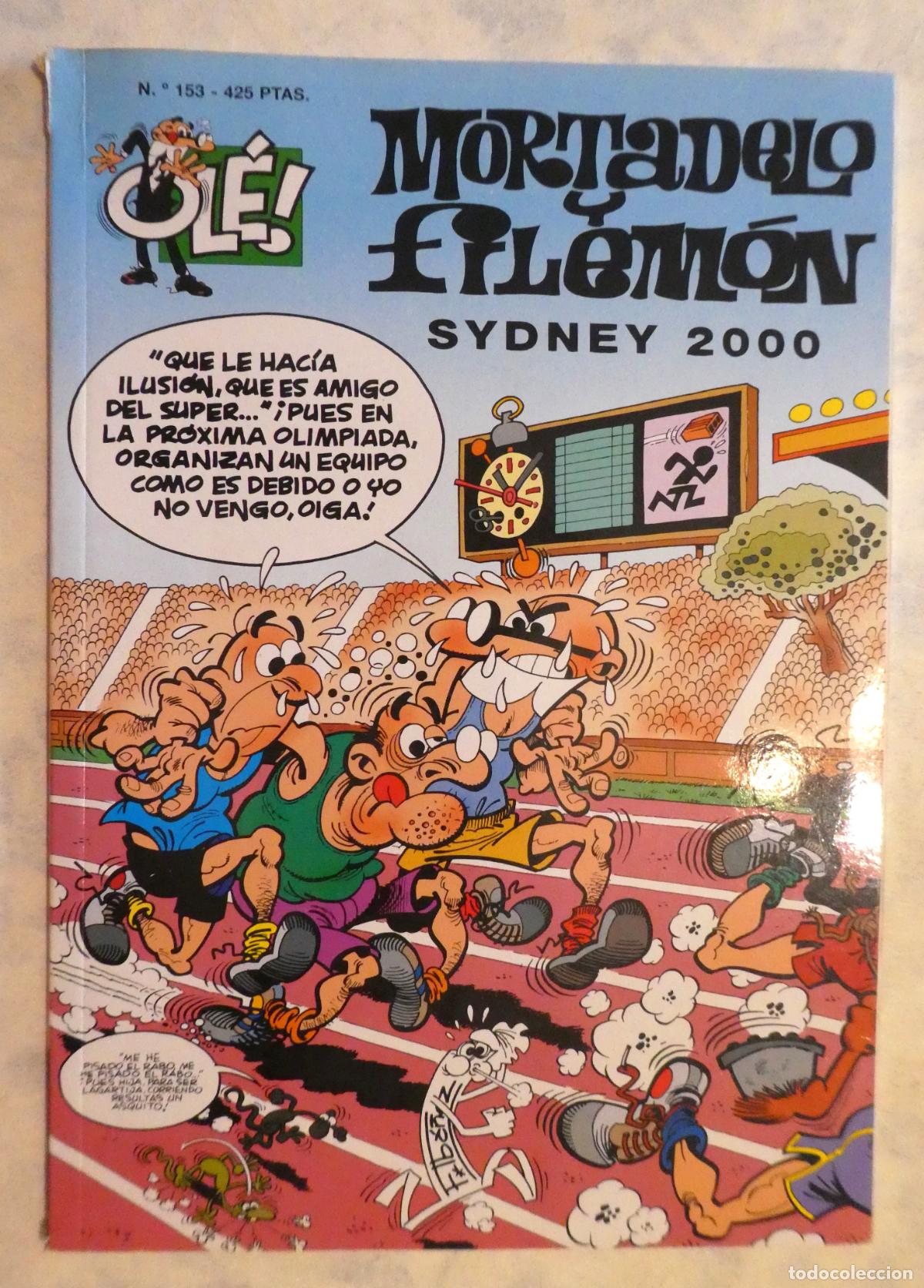 Tebeos: MORTADELO Y FILEMON. SIDNEY 2000 N&ordm; 153, 1&ordf; edicion 2000