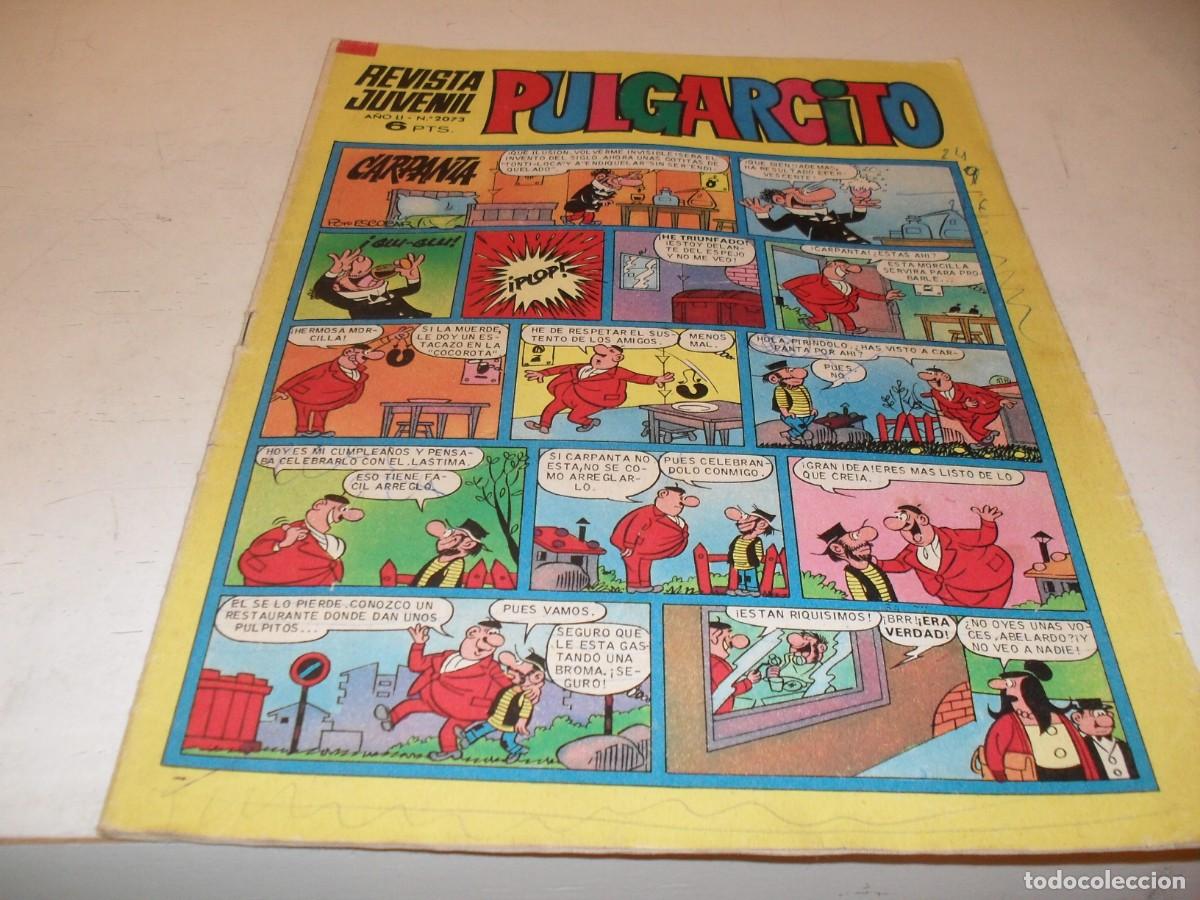 Tebeos: PULGARCITO N&ordm; 2073,CON EL SHERIFF KING Y MORTADELO,DE 2597.BRUGUERA,1947