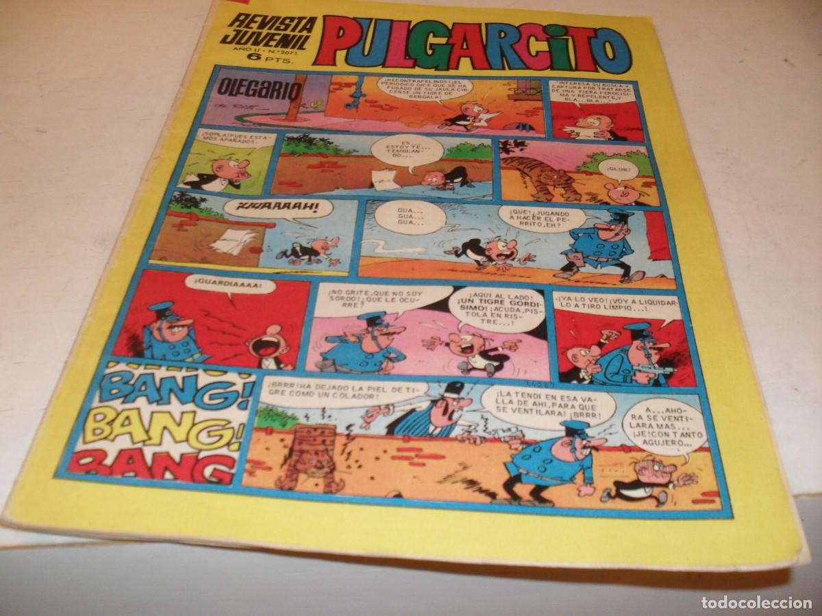 Tebeos: PULGARCITO N&ordm; 2071,CON EL SHERIFF KING Y MORTADELO,DE 2597.BRUGUERA,1947