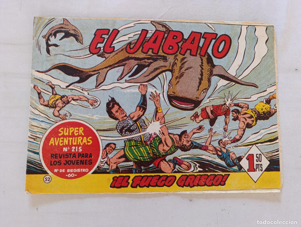 Tebeos: EL JABATO N&ordm; 52 - BRUGUERA - ORIGINAL (HT)
