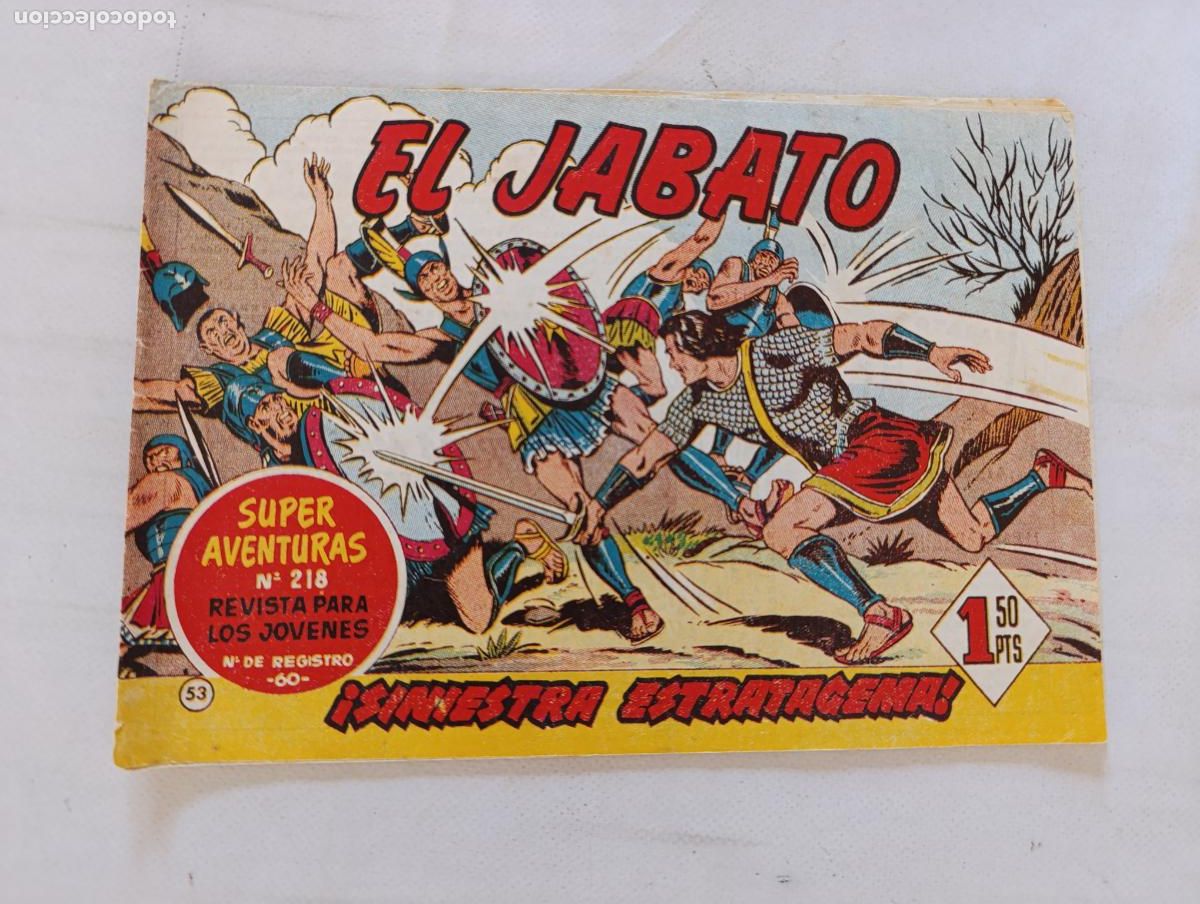 Tebeos: EL JABATO N&ordm; 53 - BRUGUERA - ORIGINAL (HT)