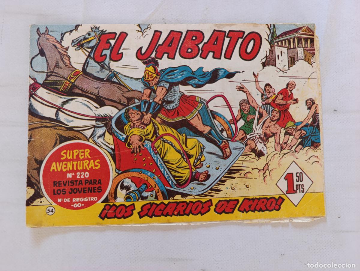 Tebeos: EL JABATO N&ordm; 54 - BRUGUERA - ORIGINAL (HT)