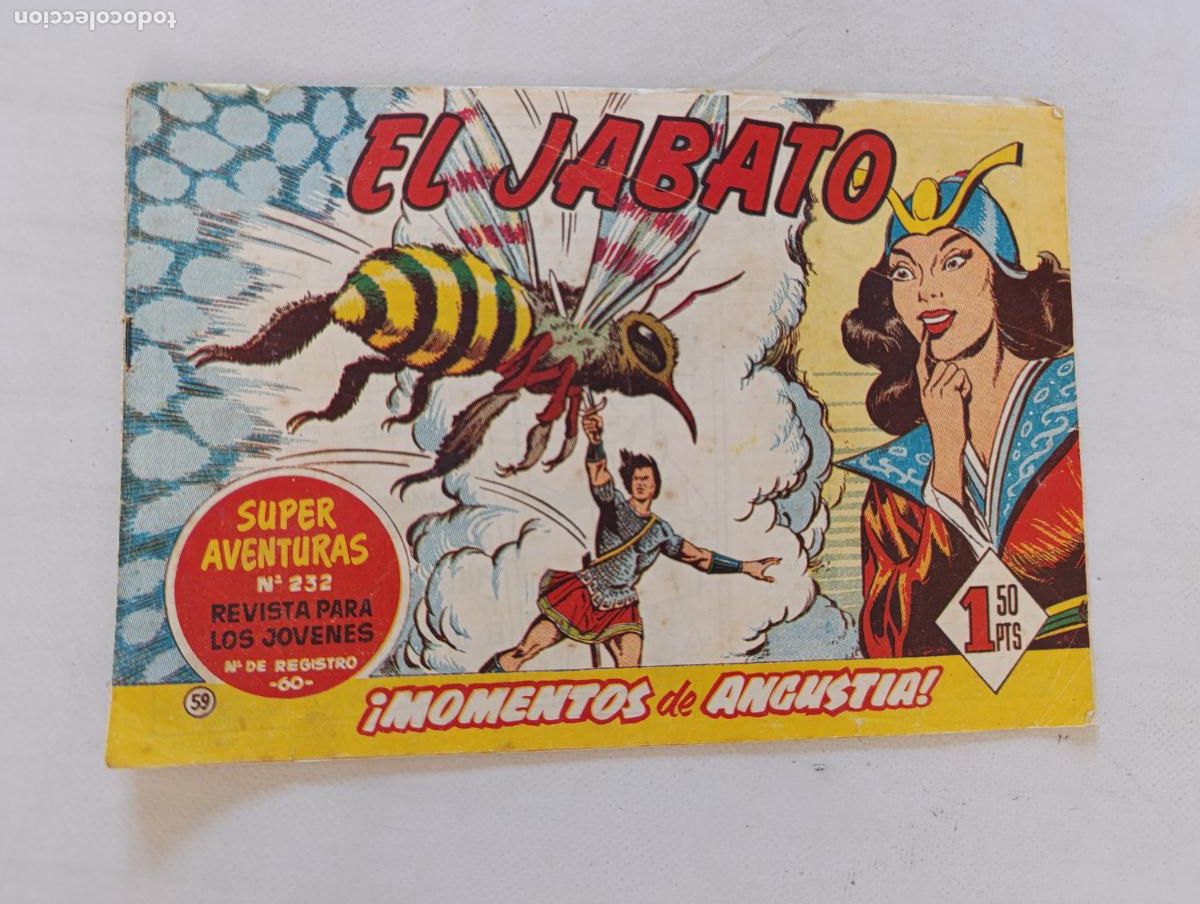 Tebeos: EL JABATO N&ordm; 59 - BRUGUERA - ORIGINAL (HT)