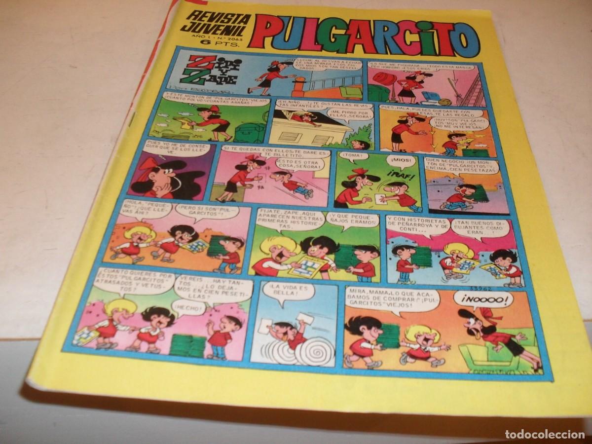 Tebeos: PULGARCITO N&ordm; 2065,EN CONTRAPORTADA PUBLICIDAD DE GRAN OESTE,DE JECSAN,DE 2597.BRUGUERA,1947