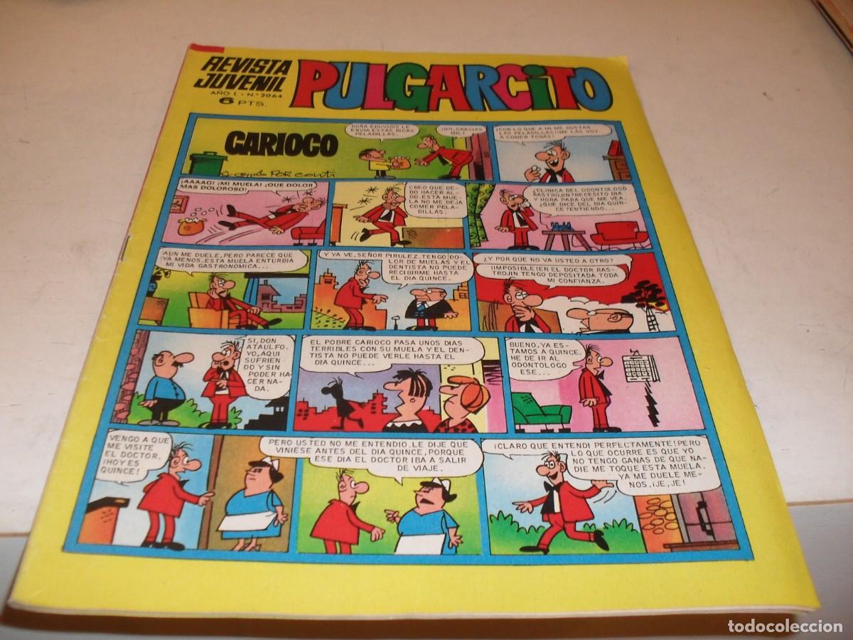 Tebeos: PULGARCITO N&ordm; 2064,EN CONTRAPORTADA PUBLICIDAD DE BABY PIS,DE FAMOSA,DE 2597.BRUGUERA,1947