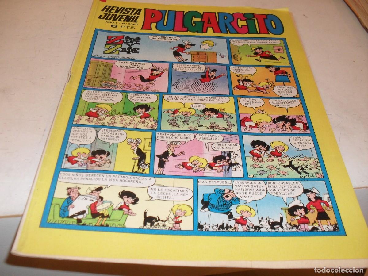 Tebeos: PULGARCITO N&ordm; 2060,EN CONTRAPORTADA PUBLICIDAD DE GRAN OESTE,DE JECSAN,DE 2597.BRUGUERA,1947