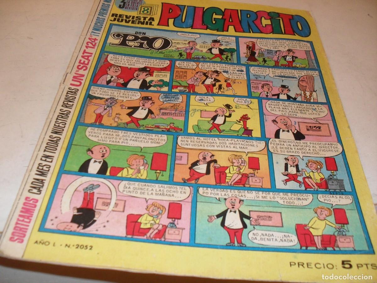 Tebeos: PULGARCITO N&ordm; 2052,EN CONTRAPORTADA PEPSI MAN,DE 2597.BRUGUERA,1947