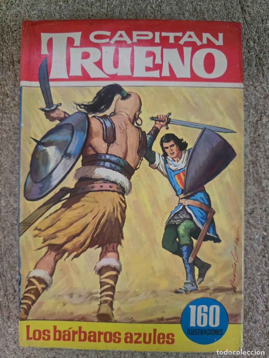 Tebeos: Coleccio Heroes 28.Los Barbaros Azules.Bruguera 1&ordf; edicion