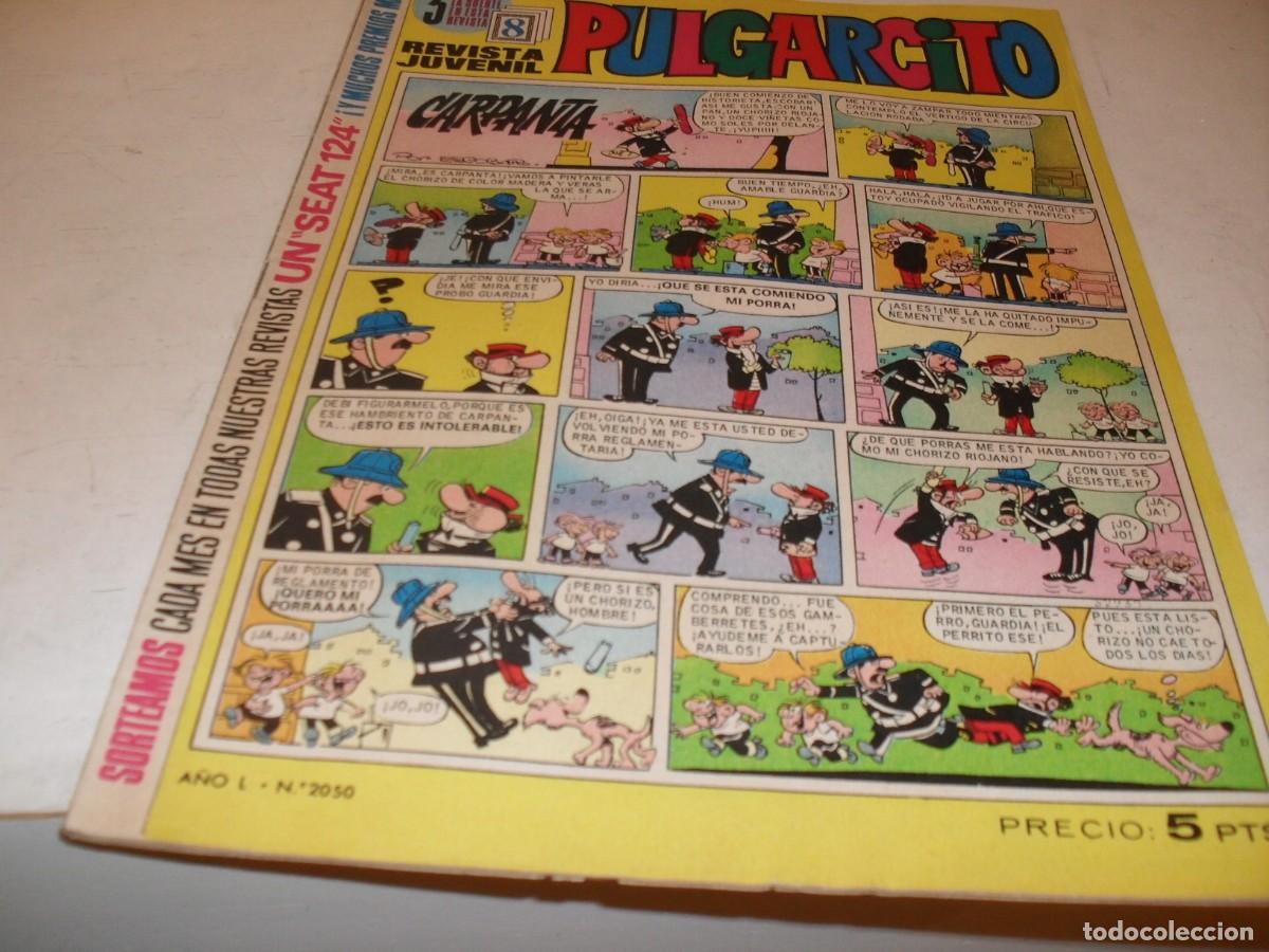 Tebeos: PULGARCITO N&ordm; 2050,EN CONTRAPORTADA PEPSI MAN,DE 2597.BRUGUERA,1947