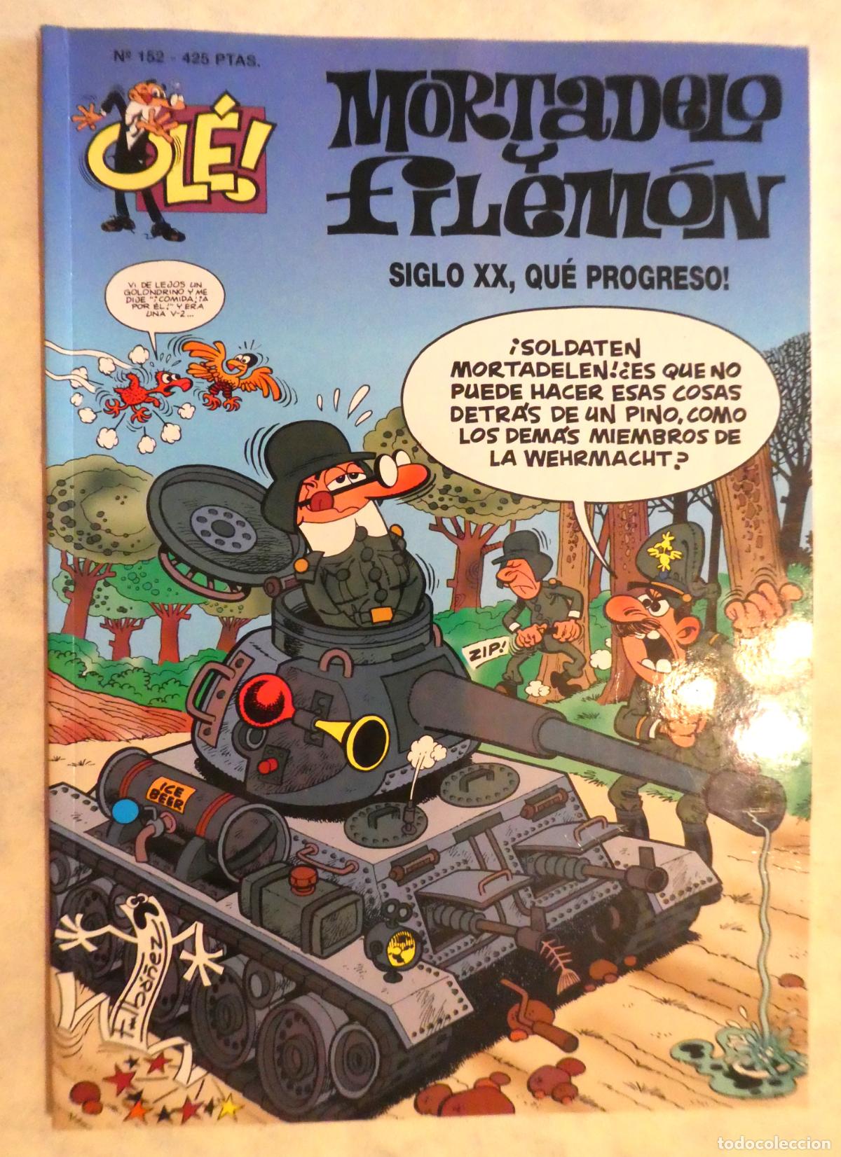 Tebeos: MORTADELO Y FILEM&Oacute;N Siglo XX Qu&eacute; Progreso. N.&ordm; 152, 1&ordf; edicion 2000