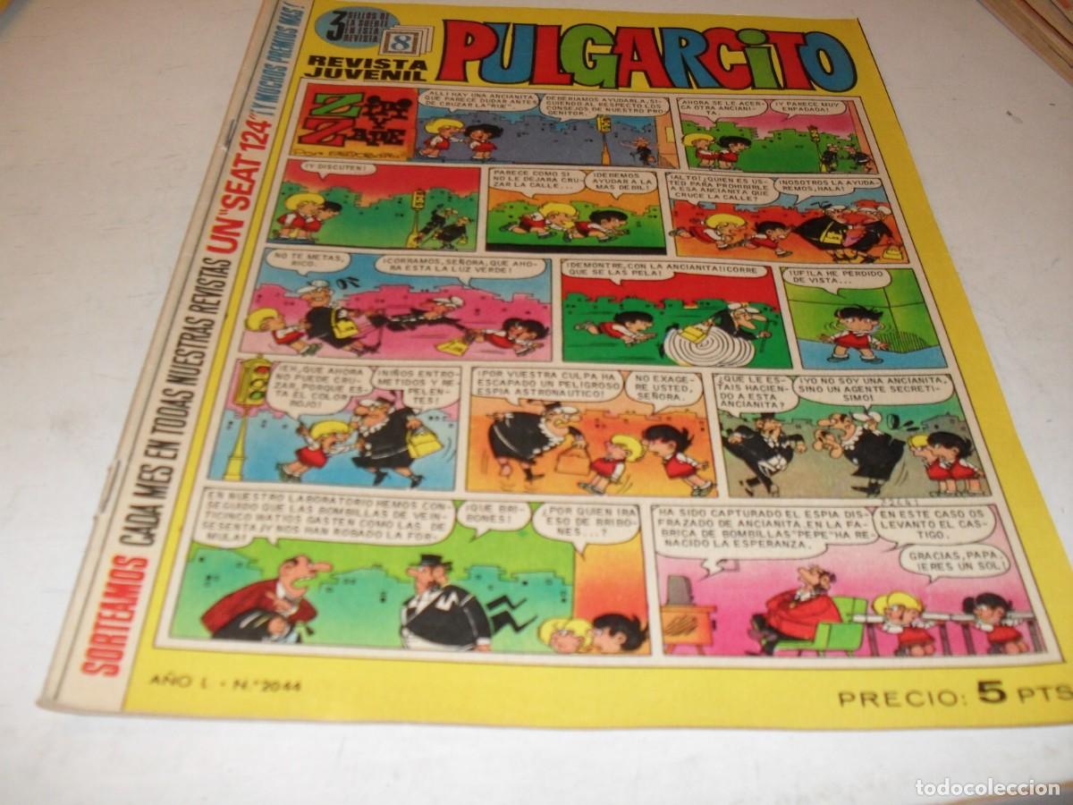 Tebeos: PULGARCITO N&ordm; 2044,CON EL SHERIFF KING Y MORTADELO,DE 2597.BRUGUERA,1947