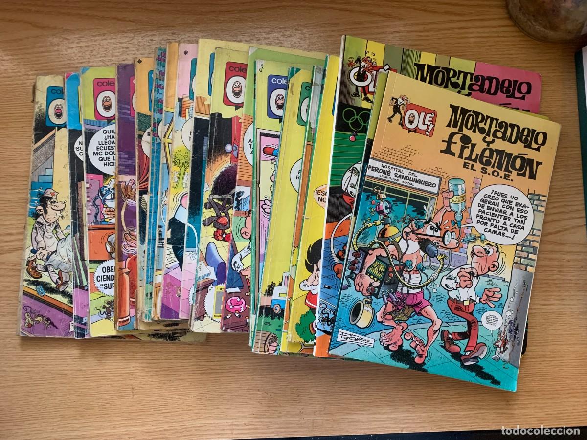 Tebeos: 17 tebeos Colecci&oacute;n Ol&eacute; Mortadelo y Zipi y Zape