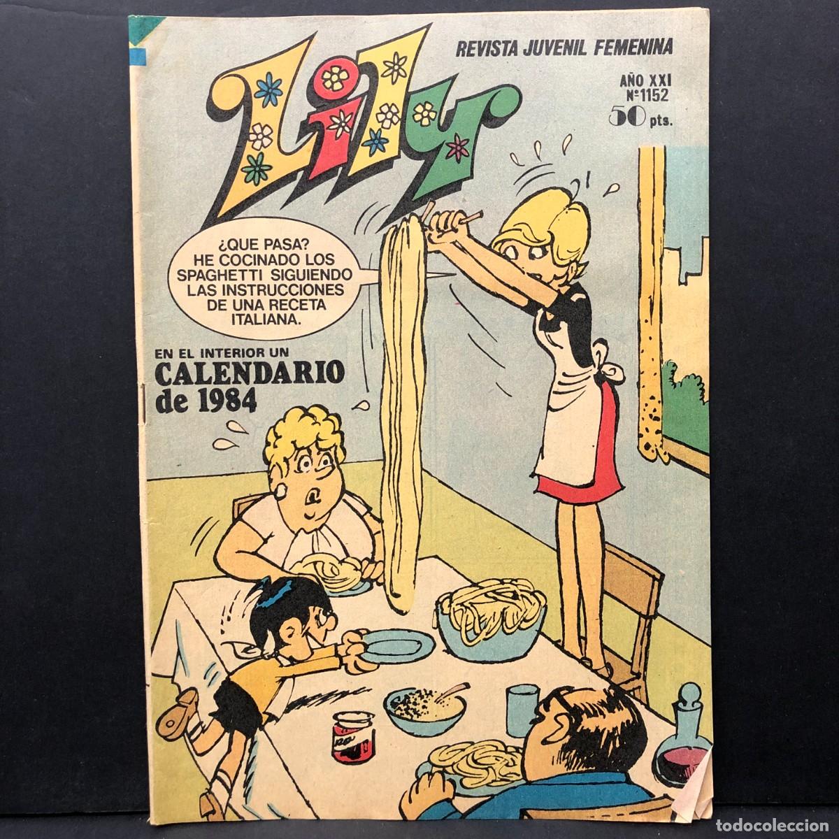 Tebeos: REVISTA JUVENIL FEMENINA - LILY - A&Ntilde;O XXI - N&ordm;1152 - EDITORIAL BRUGUERA / 1363