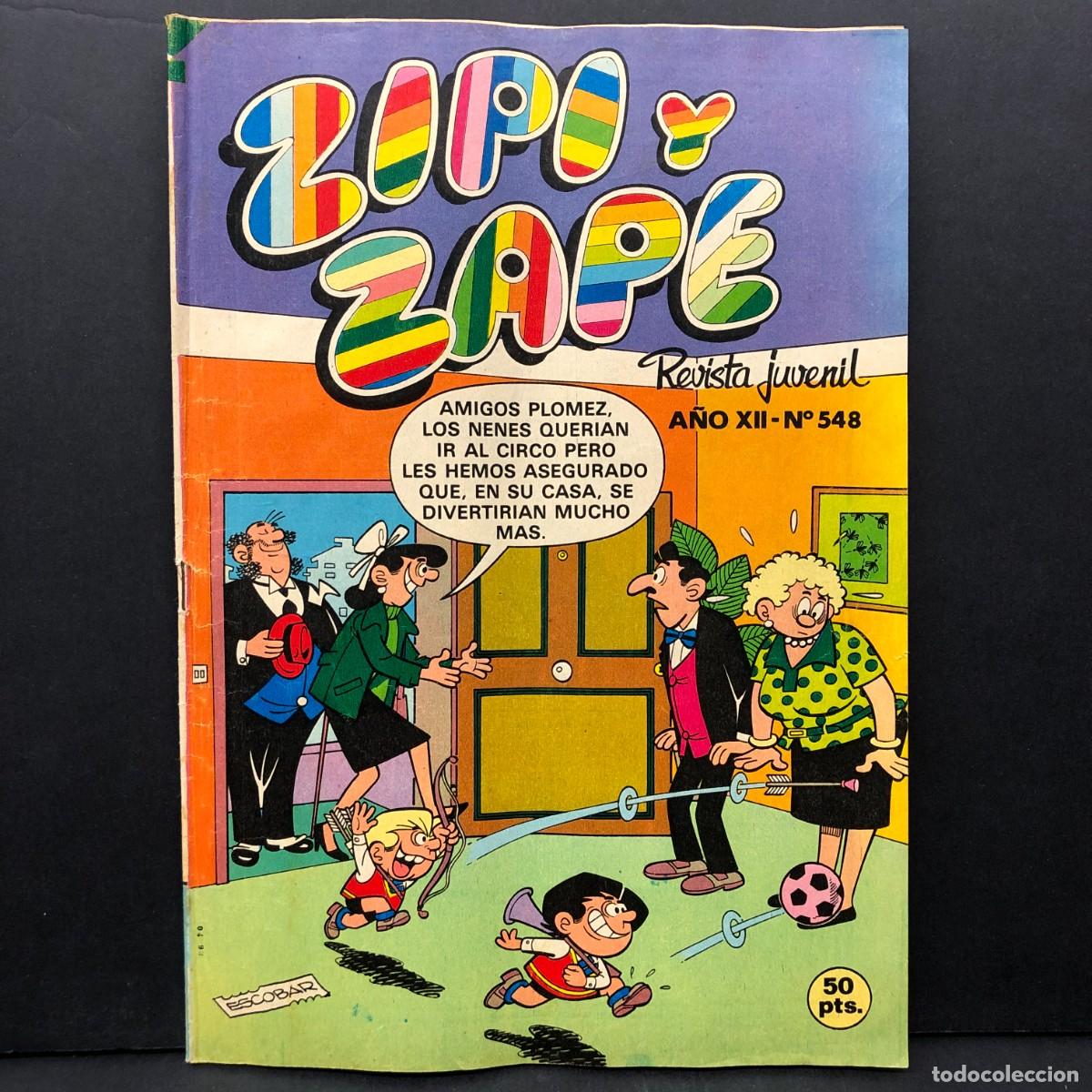 Tebeos: REVISTA JUVENIL - ZIPI Y ZAPE - A&Ntilde;O XII - N&ordm;548 - 1983 - EDITORIAL BRUGUERA / 1374