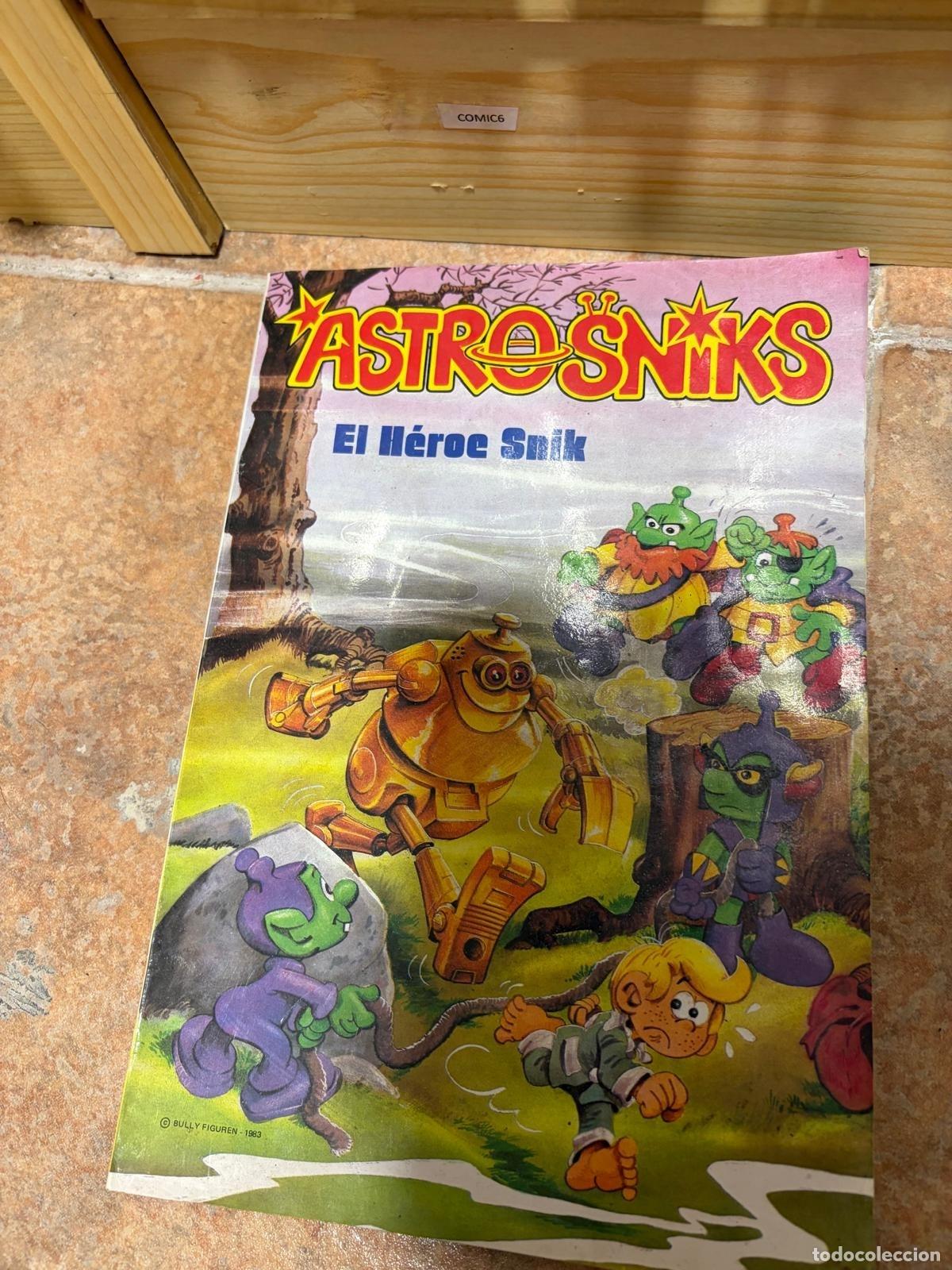 Tebeos: COMIC6 Astro Sniks: El h&eacute;roe Snik bruguera