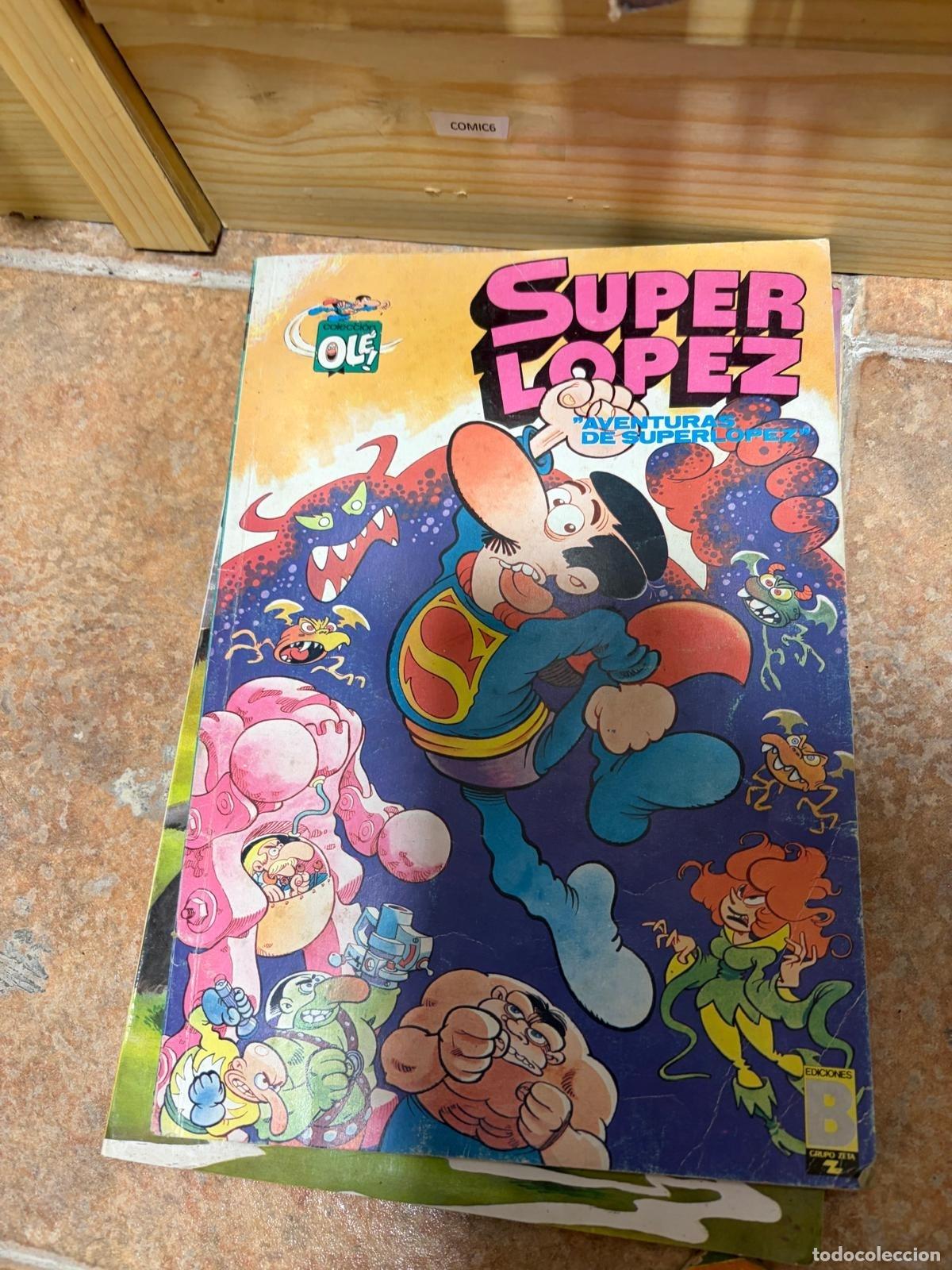 Tebeos: COMIC6 Super L&oacute;pez Las Aventuras de Super L&oacute;pez jan