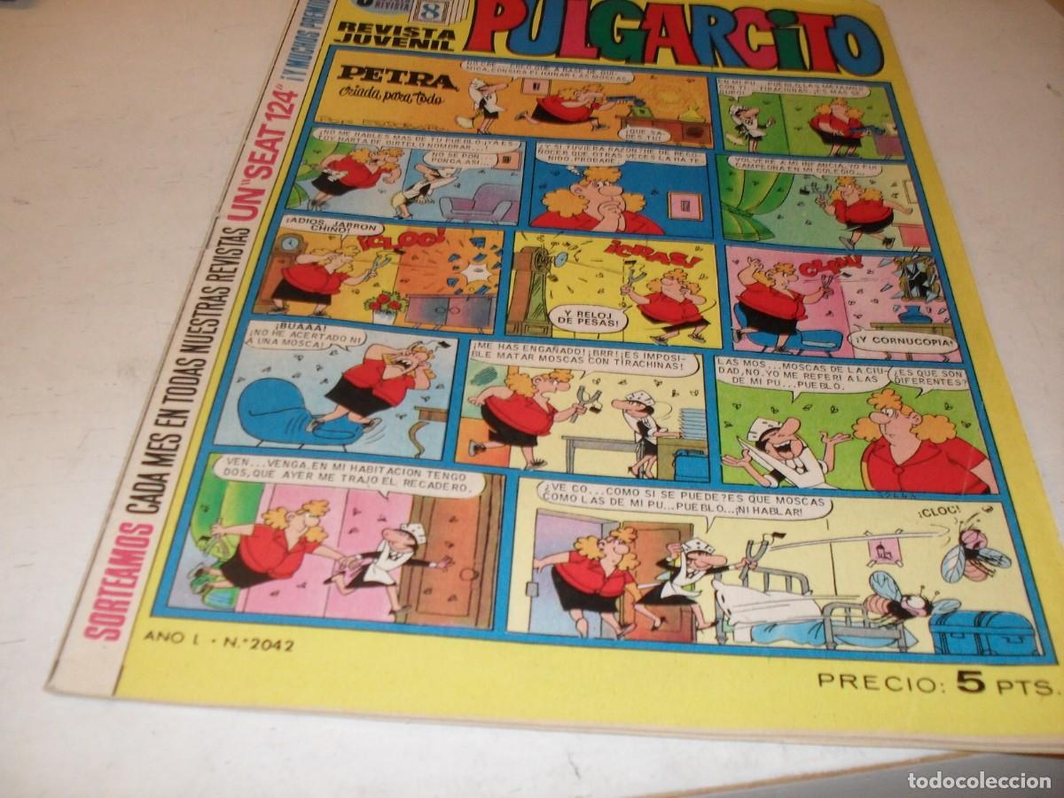 Tebeos: PULGARCITO N&ordm; 2042,CON EL SHERIFF KING Y MORTADELO,DE 2597.BRUGUERA,1947