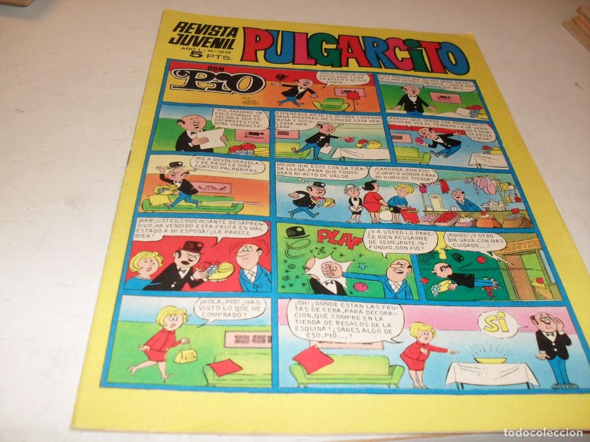 Tebeos: PULGARCITO N&ordm; 2039,CON EL SHERIFF KING Y MORTADELO,DE 2597.BRUGUERA,1947