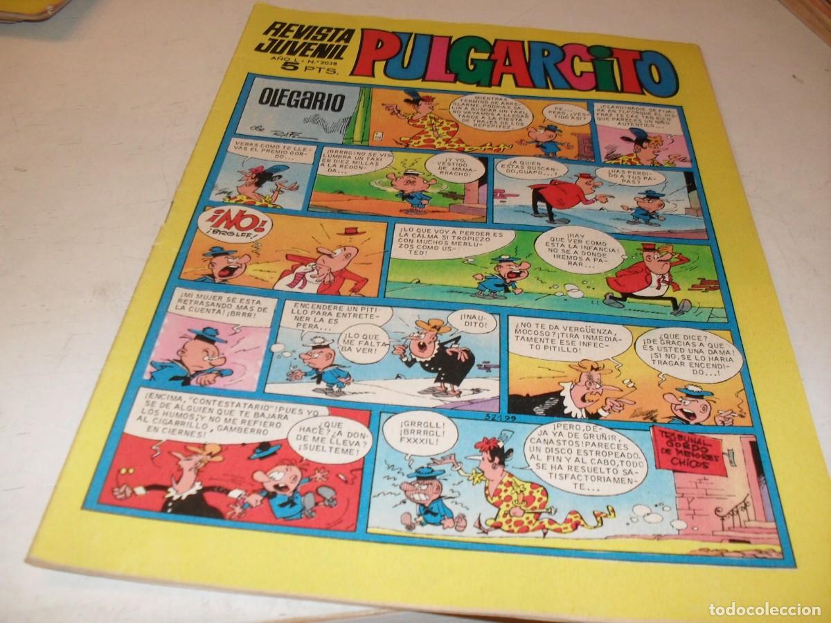 Tebeos: PULGARCITO N&ordm; 2038,EN INTERIOR ANUNCIO A TODA PAGINA DE GRAN PULGARCITO,DE 2597.BRUGUERA,1947