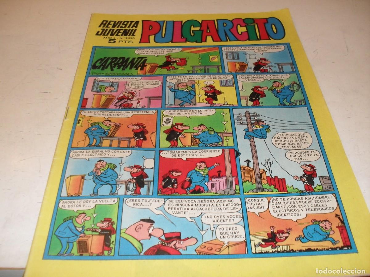 Tebeos: PULGARCITO N&ordm; 2030,CON EL SHERIFF KING Y MORTADELO,DE 2597.BRUGUERA,1947
