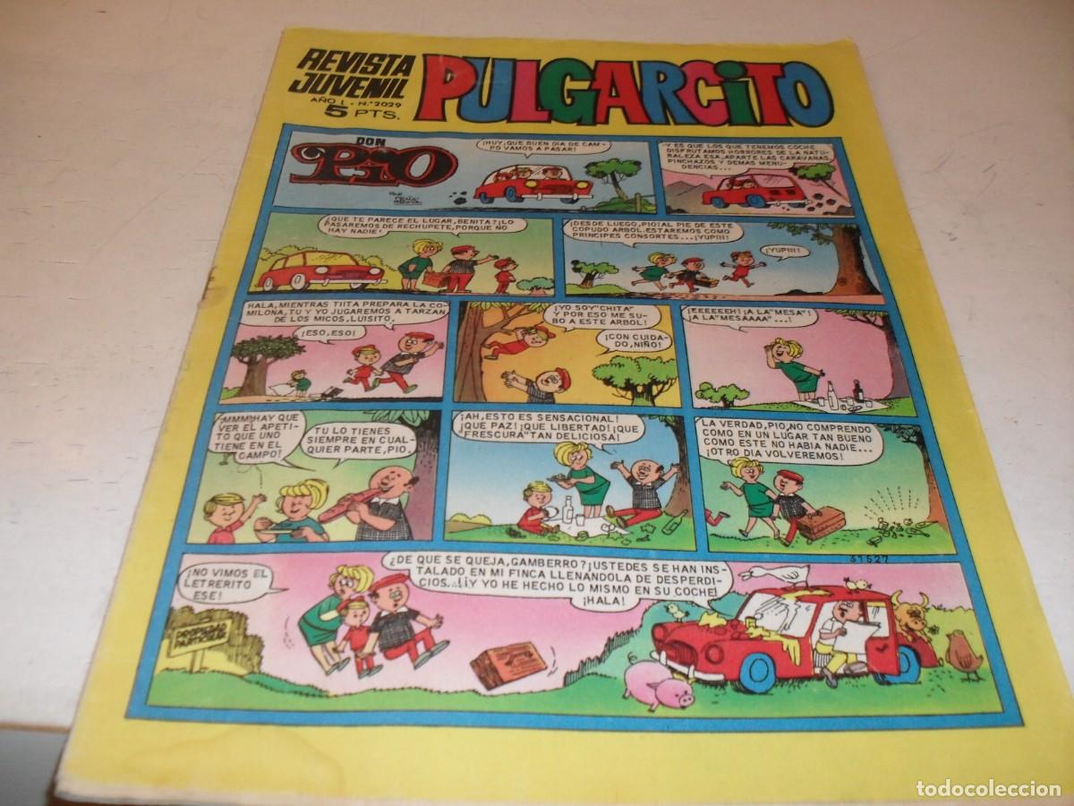 Tebeos: PULGARCITO N&ordm; 2029,CON EL SHERIFF KING Y MORTADELO,DE 2597.BRUGUERA,1947